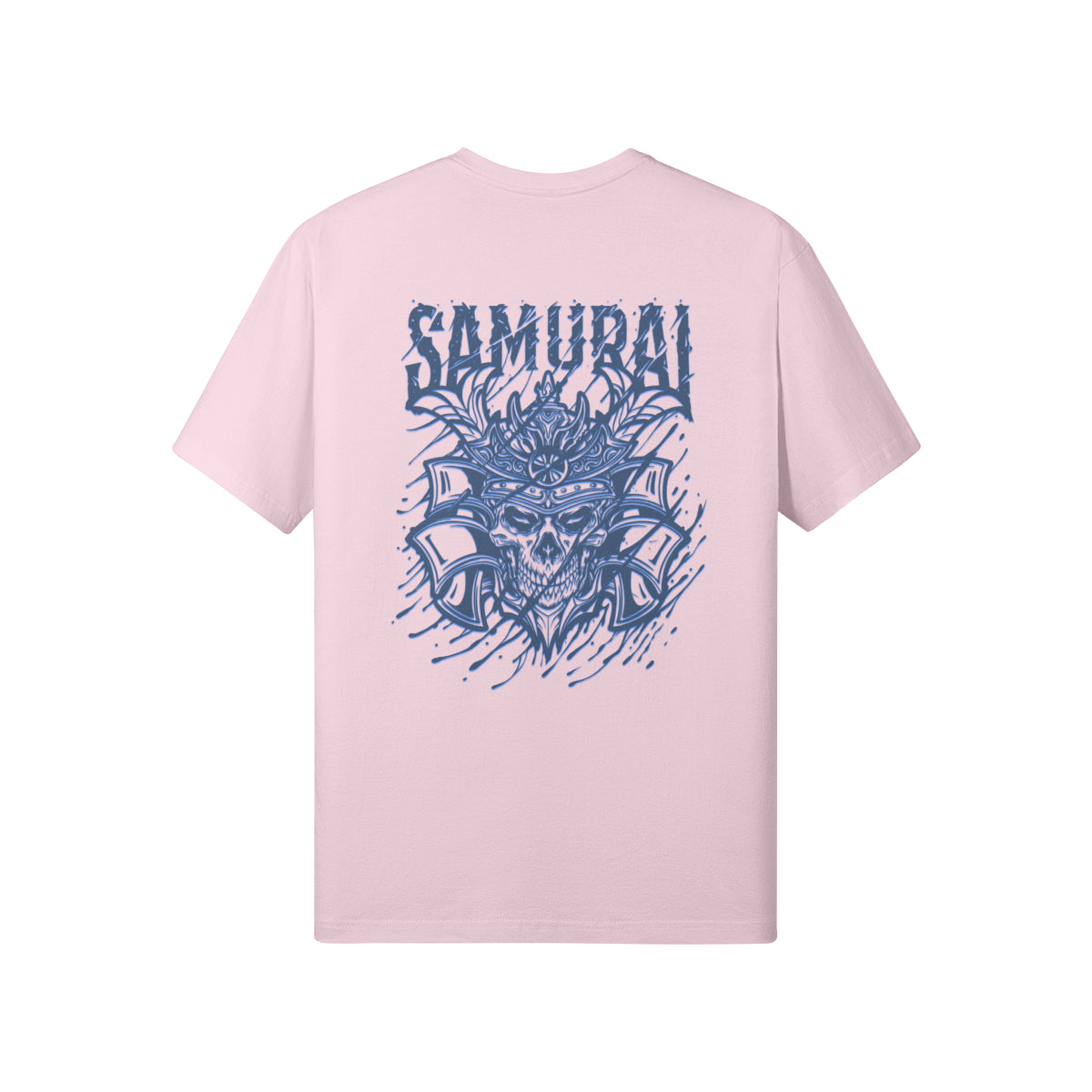 Print T-Shirt Samurai Vorder und Rückseite Design-ASIA-Shirts