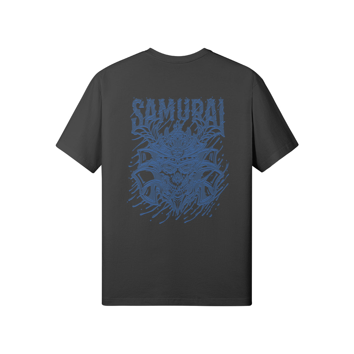 Print T-Shirt Samurai Vorder und Rückseite Design-ASIA-Shirts