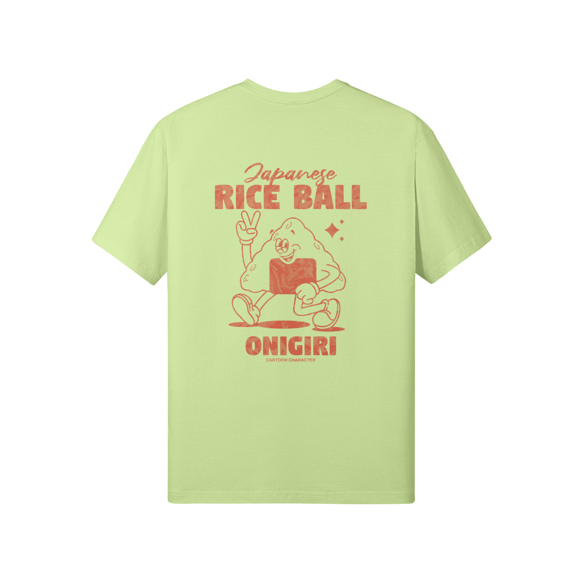 Print T-Shirt Japan Cartoon Vorder und Rückseite-ASIA-Shirts
