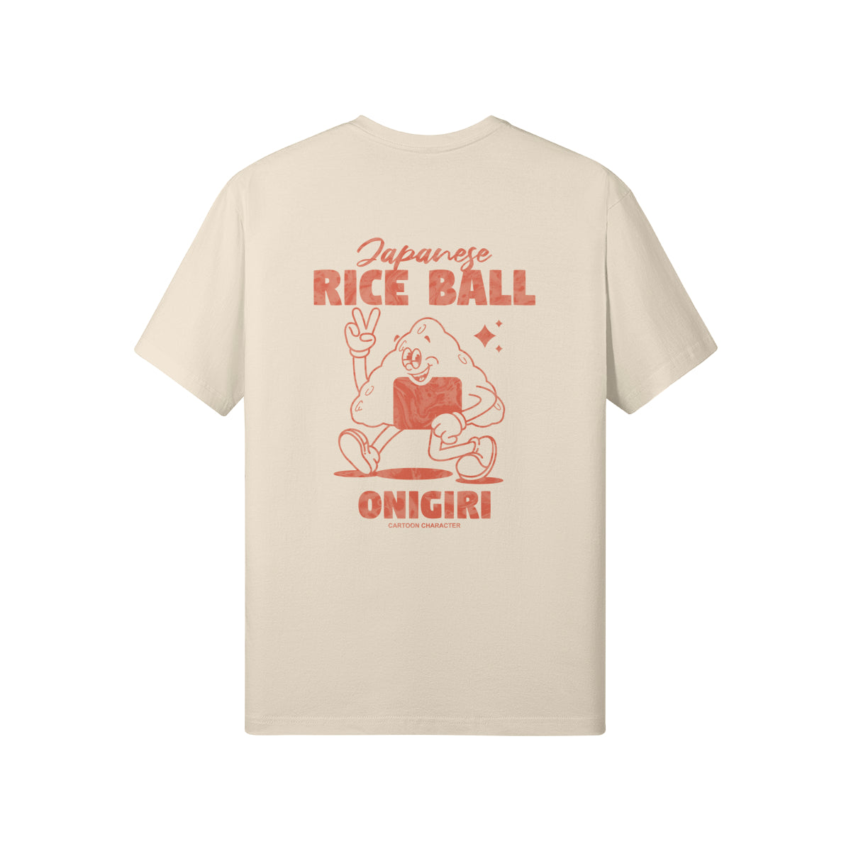 Print T-Shirt Japan Cartoon Vorder und Rückseite-ASIA-Shirts