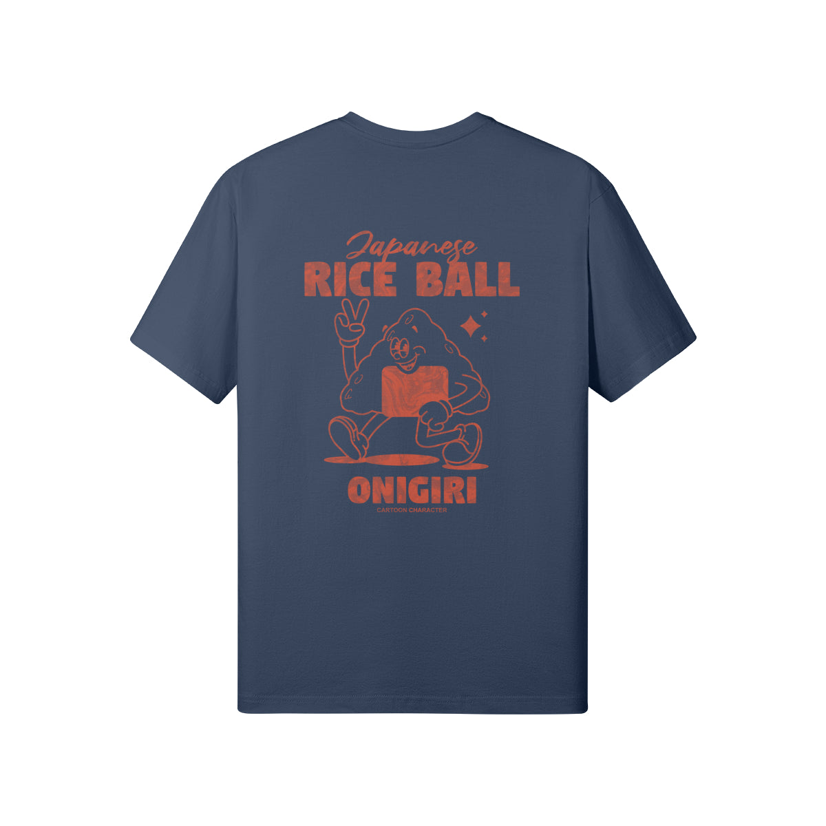Print T-Shirt Japan Cartoon Vorder und Rückseite-ASIA-Shirts