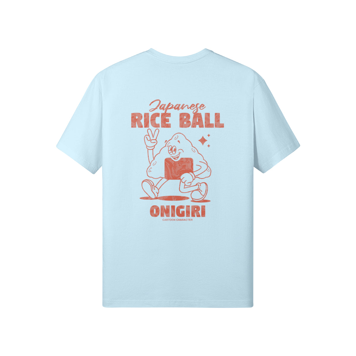 Print T-Shirt Japan Cartoon Vorder und Rückseite-ASIA-Shirts
