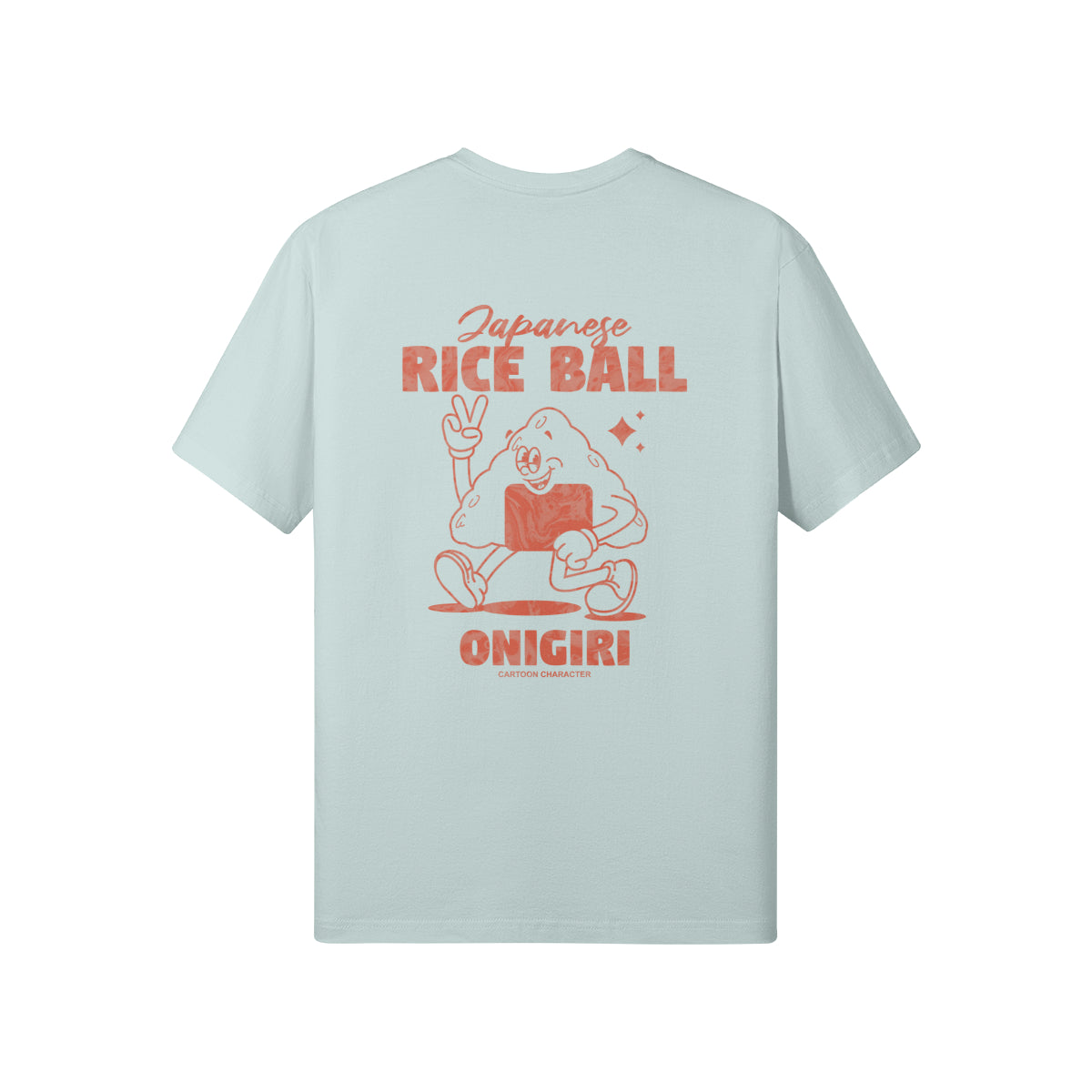 Print T-Shirt Japan Cartoon Vorder und Rückseite-ASIA-Shirts