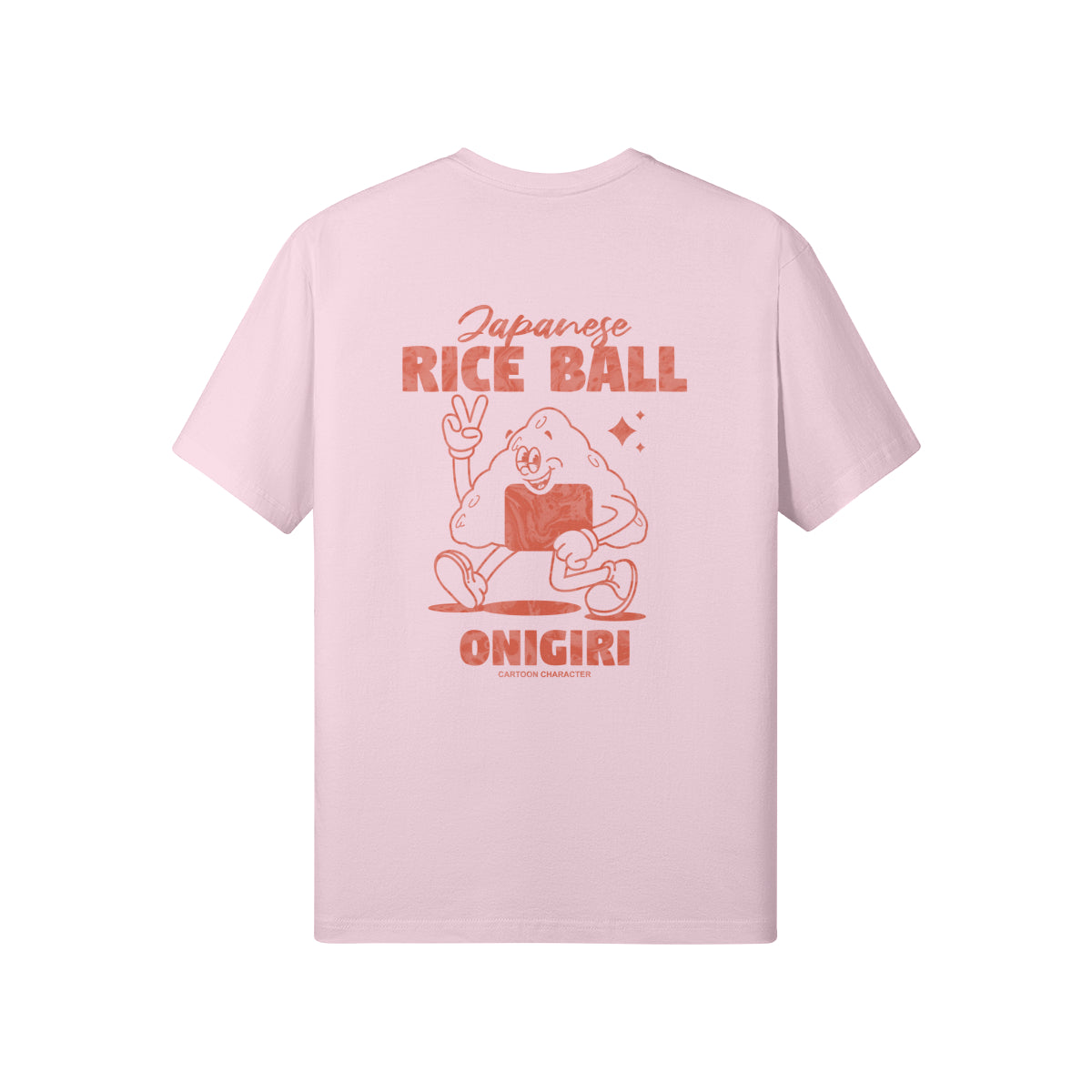 Print T-Shirt Japan Cartoon Vorder und Rückseite-ASIA-Shirts