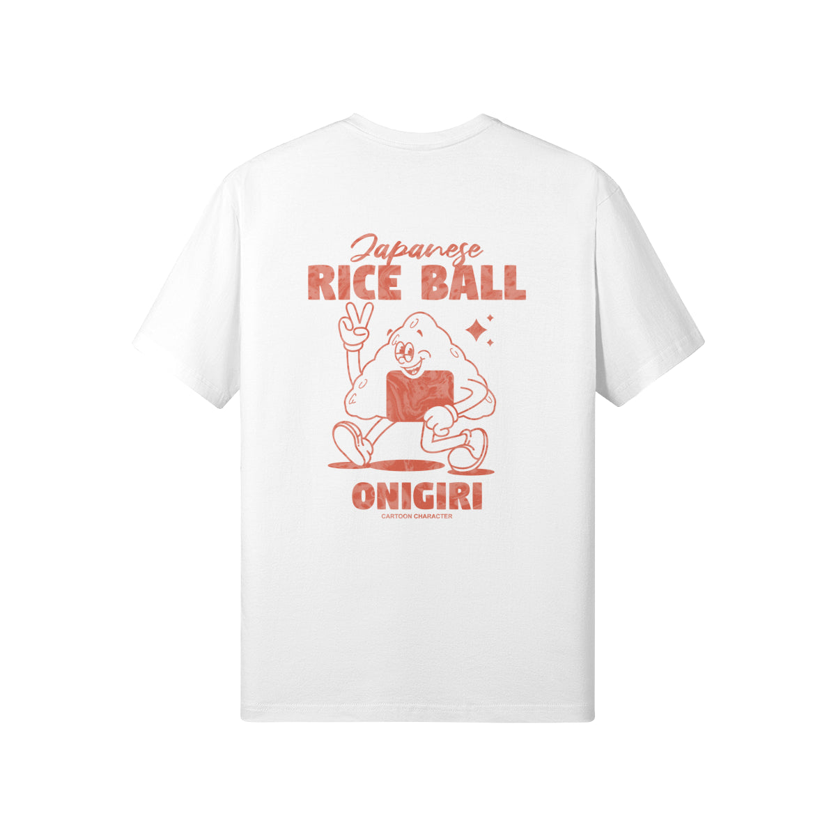 Print T-Shirt Japan Cartoon Vorder und Rückseite-ASIA-Shirts