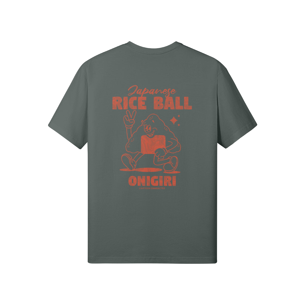 Print T-Shirt Japan Cartoon Vorder und Rückseite-ASIA-Shirts