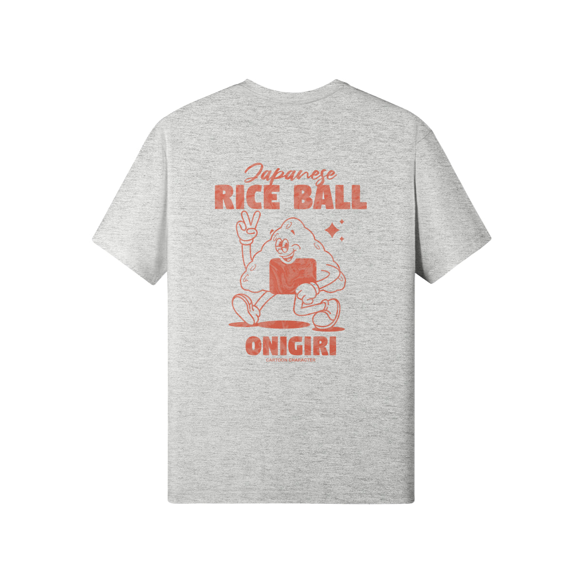 Print T-Shirt Japan Cartoon Vorder und Rückseite-ASIA-Shirts