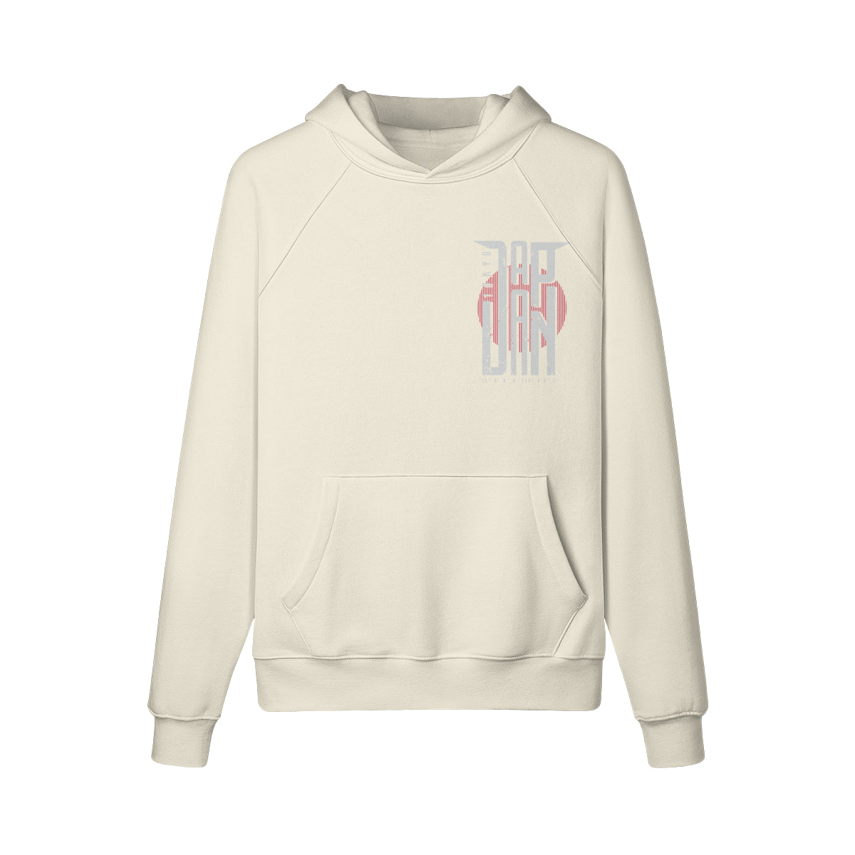 Kuscheliger Hoodie Innenseite mit Sweatfleece mit Japan print-ASIA-Shirts