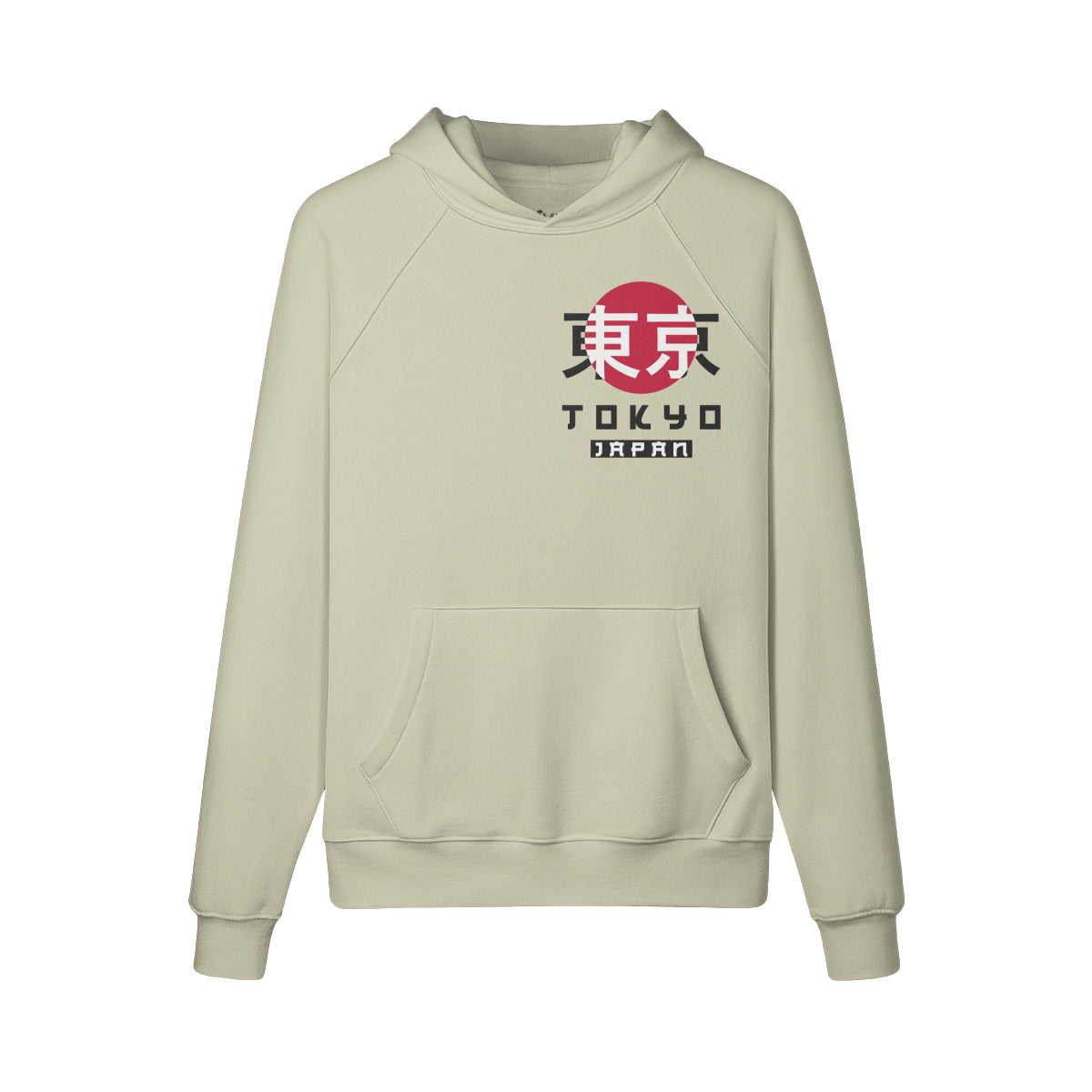 Kuscheliger Hoodie Innenseite mit Sweatfleece mit Japan print-ASIA-Shirts