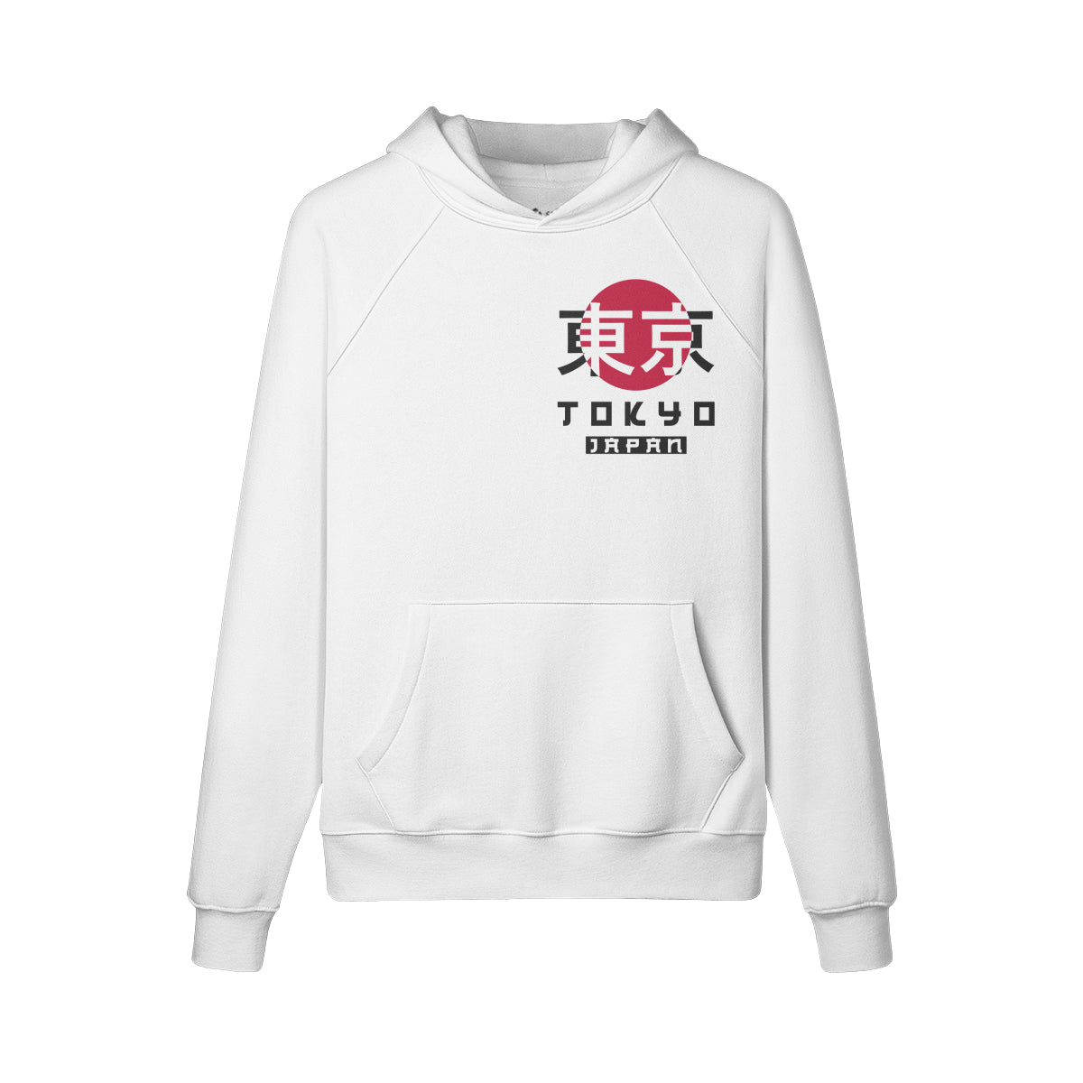 Kuscheliger Hoodie Innenseite mit Sweatfleece mit Japan print-ASIA-Shirts