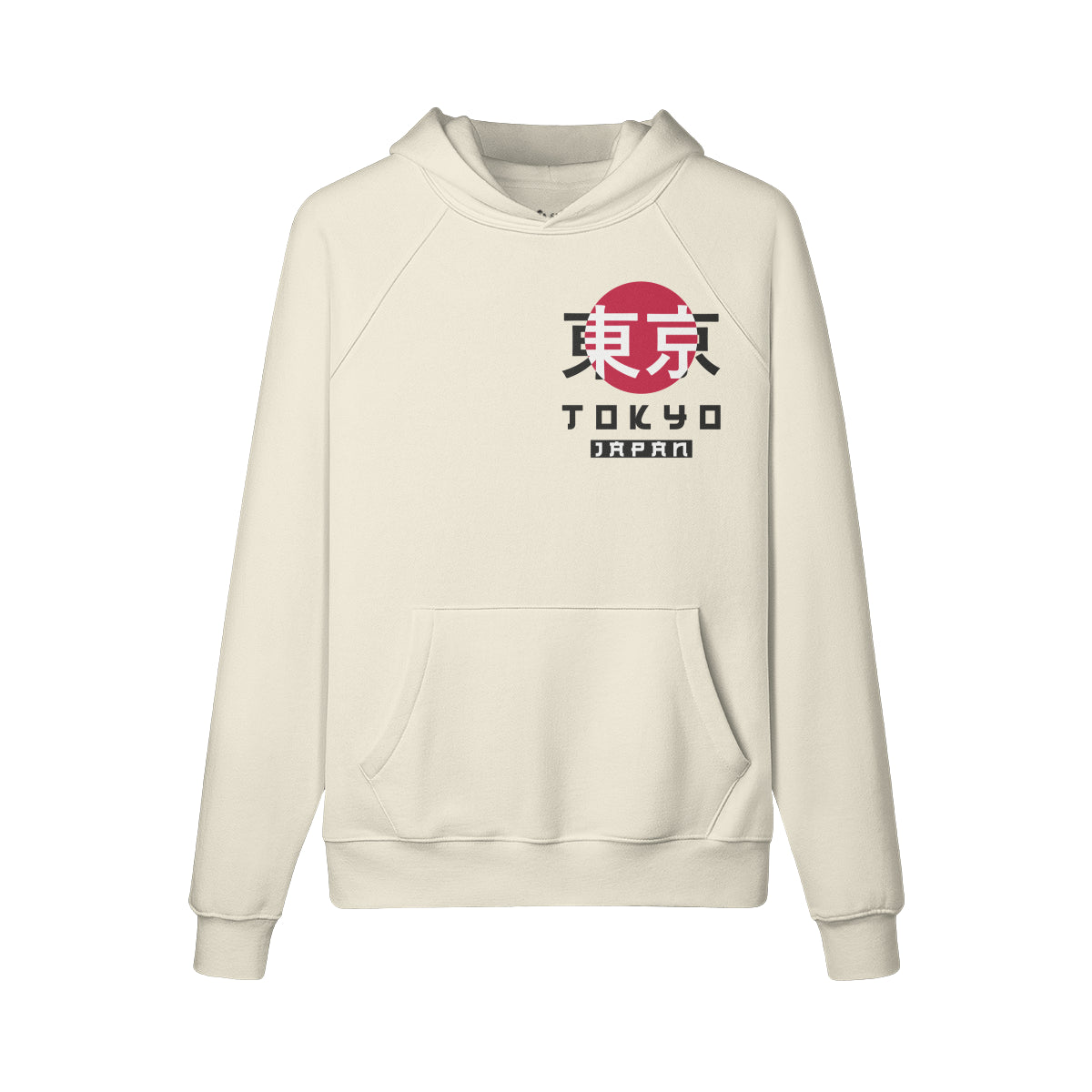 Kuscheliger Hoodie Innenseite mit Sweatfleece mit Japan print-ASIA-Shirts