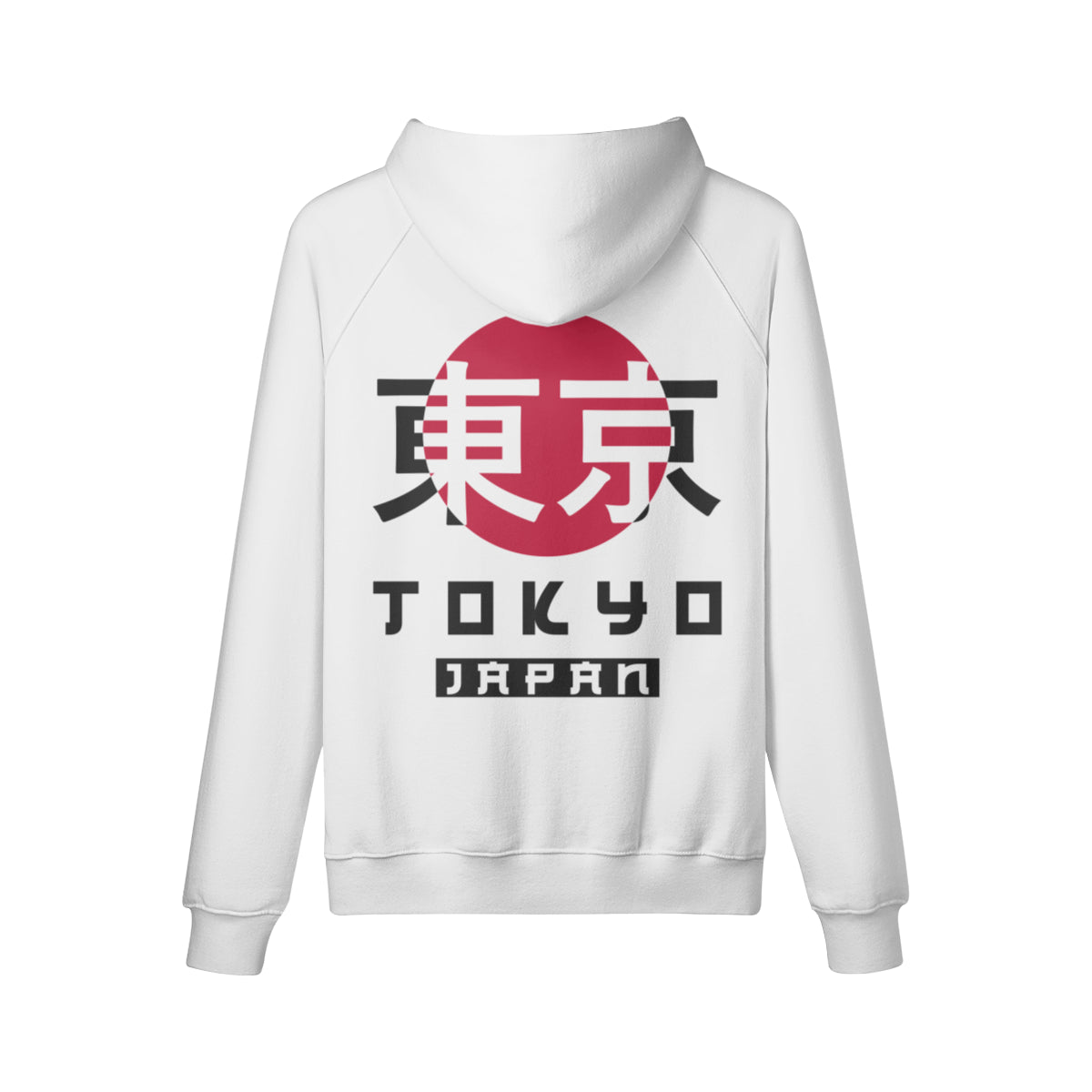 Kuscheliger Hoodie Innenseite mit Sweatfleece mit Japan print-ASIA-Shirts