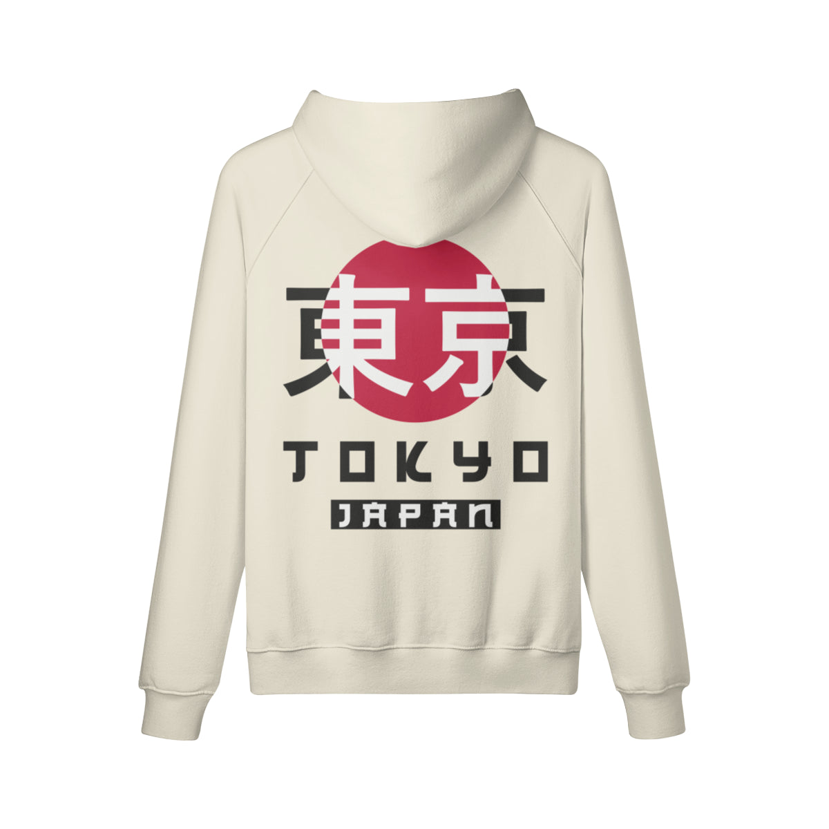 Kuscheliger Hoodie Innenseite mit Sweatfleece mit Japan print-ASIA-Shirts