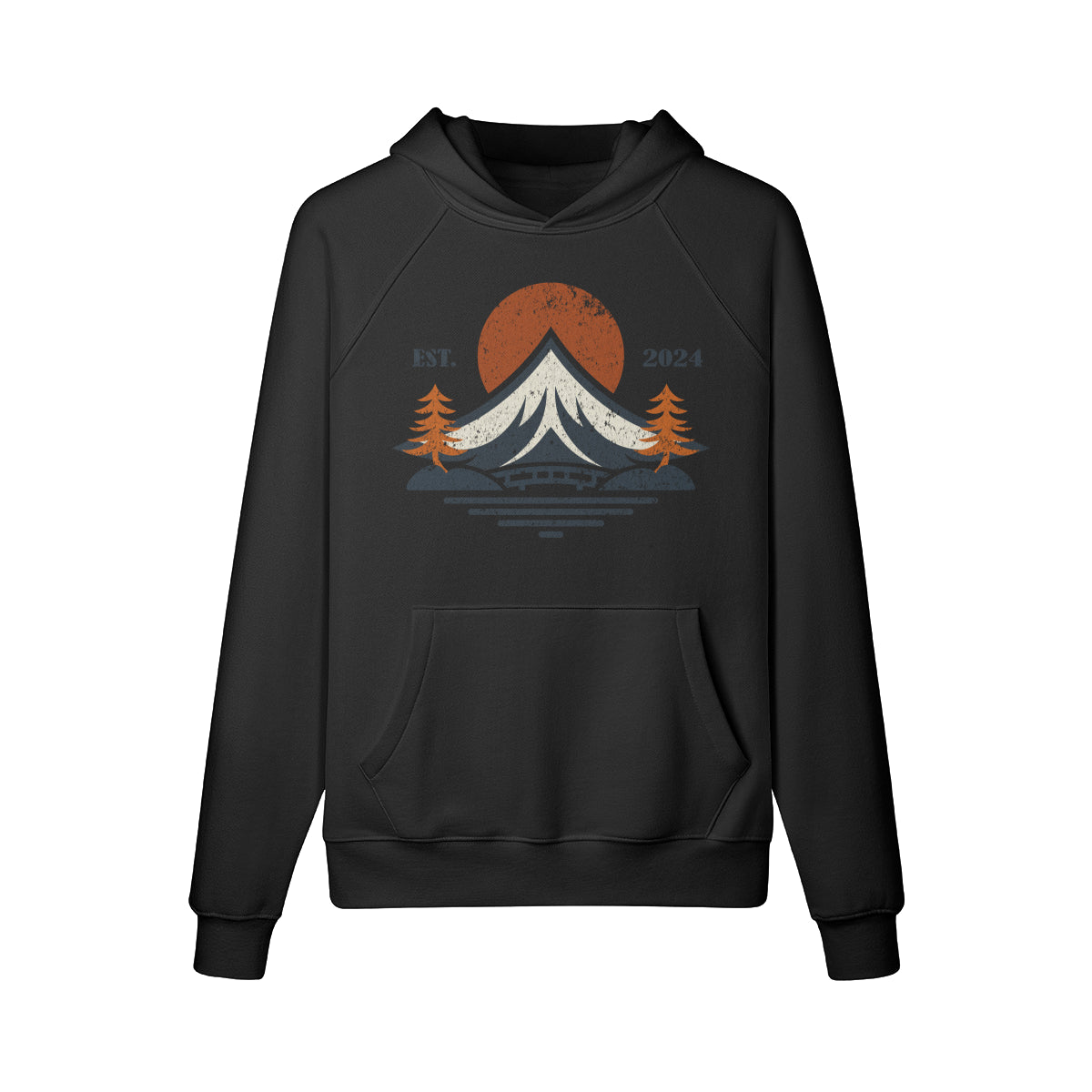 Kuscheliger Hoodie Innenseite mit Sweatfleece mit Japan print-ASIA-Shirts