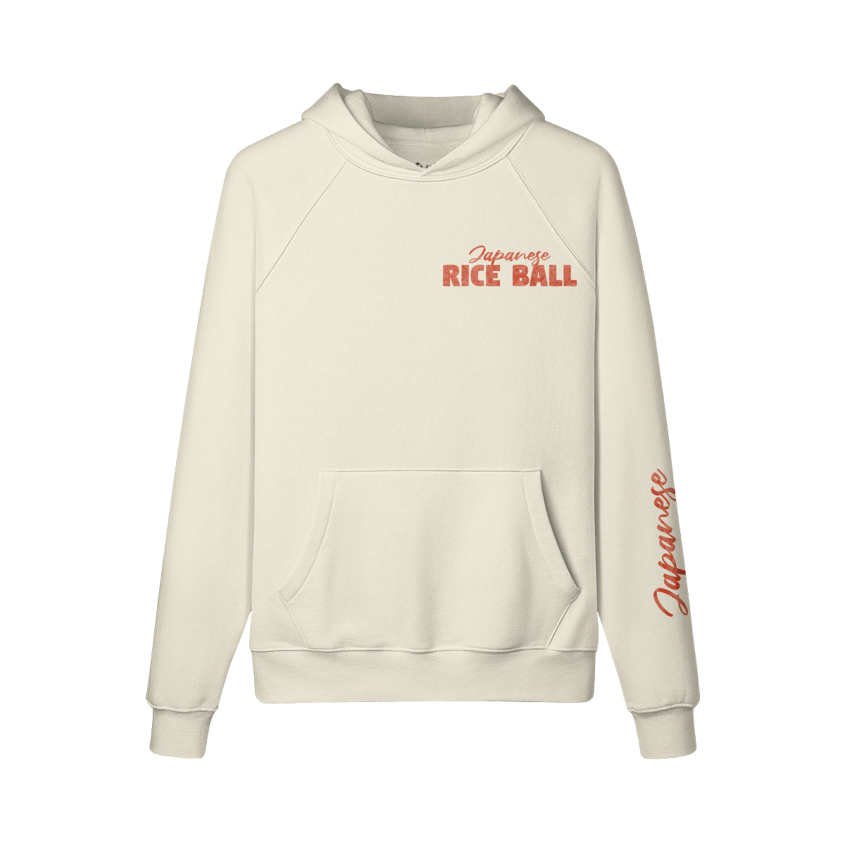Kuscheliger Hoodie mit Sweatfleece innenseite und Japanese funny print-ASIA-Shirts