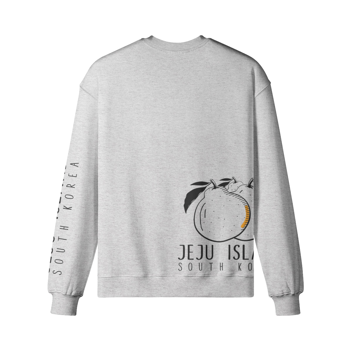 Heavy Oversized Sweatshirt mit Jeju Island print-ASIA-Shirts