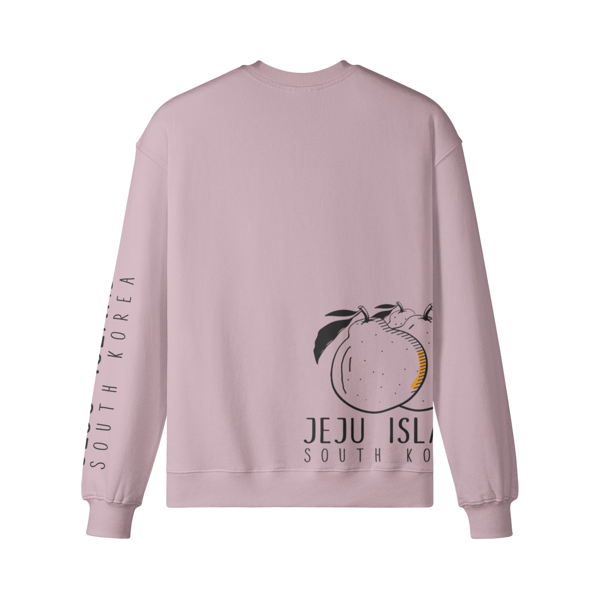 Heavy Oversized Sweatshirt mit Jeju Island print-ASIA-Shirts