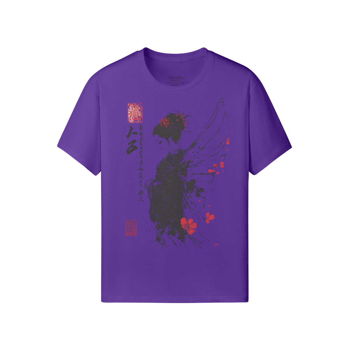 Graphic T-Shirt Geisha Japan Art-ASIA-Shirts