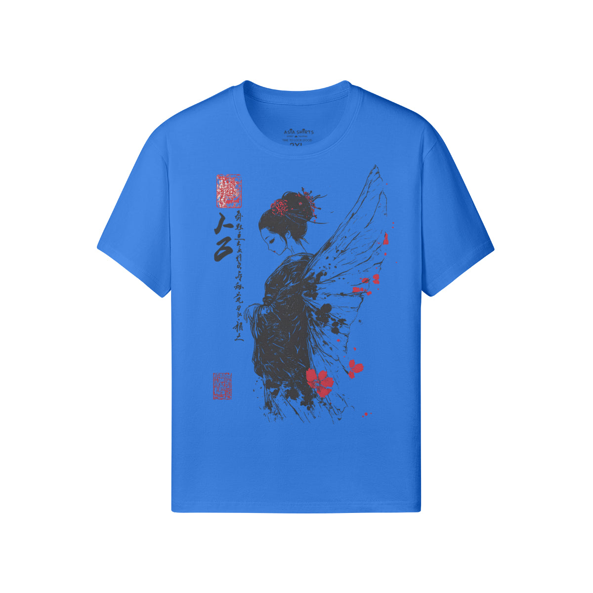 Graphic T-Shirt Geisha Japan Art-ASIA-Shirts