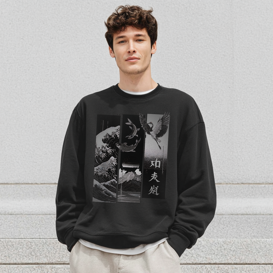 Dark Edition Koi & Kranich