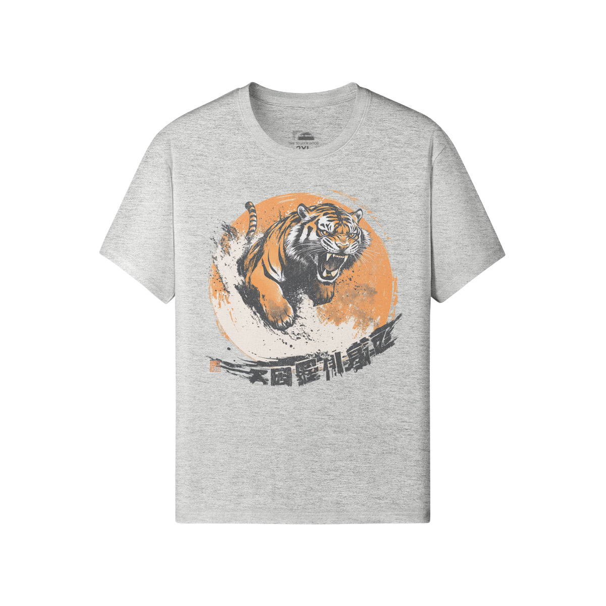 Ausgefallenes T-Shirt für Männer und Damen mit Japan Tiger print-ASIA-Shirts
