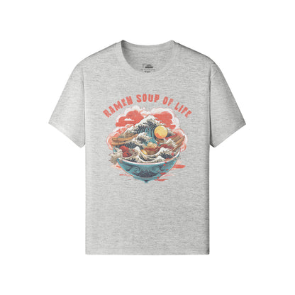 Ausgefallenes T-Shirt für Männer und Damen mit Ramen print-ASIA-Shirts