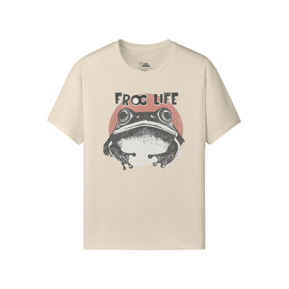 Ausgefallenes T- Shirt "Frog Life"-ASIA-Shirts