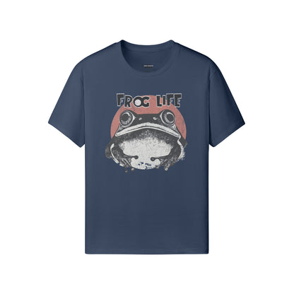 Ausgefallenes T- Shirt "Frog Life"-ASIA-Shirts
