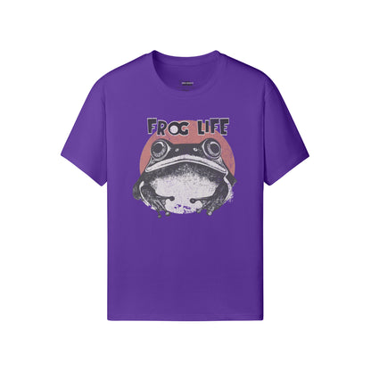 Ausgefallenes T- Shirt "Frog Life"-ASIA-Shirts