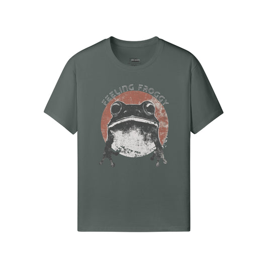 Ausgefallenes T-Shirt "Feeling Froggy" print-ASIA-Shirts ASIA-Shirts