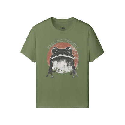 Ausgefallenes T-Shirt "Feeling Froggy" print-ASIA-Shirts