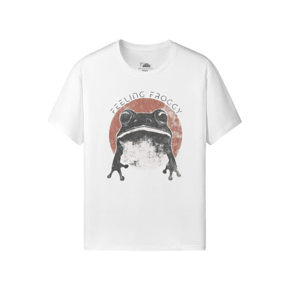 Ausgefallenes T-Shirt "Feeling Froggy" print-ASIA-Shirts