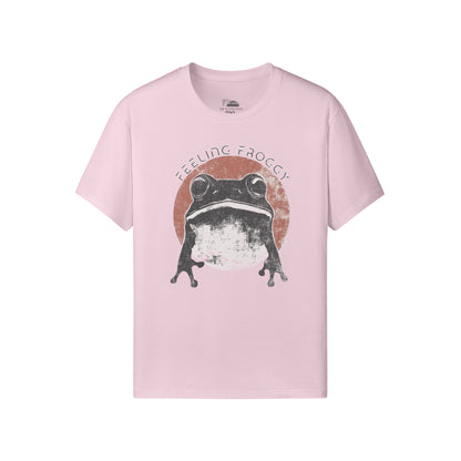 Ausgefallenes T-Shirt "Feeling Froggy" print-ASIA-Shirts