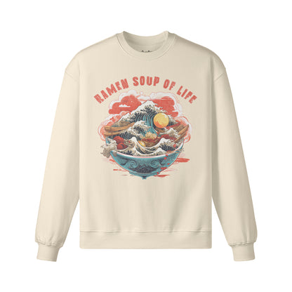 Heavy Oversized Sweatshirt RAMEN print-ASIA-Shirts
