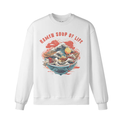 Heavy Oversized Sweatshirt RAMEN print-ASIA-Shirts
