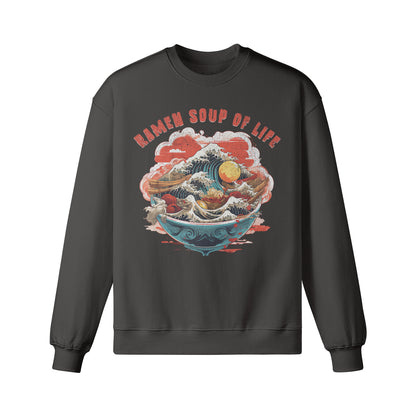 Heavy Oversized Sweatshirt RAMEN print-ASIA-Shirts