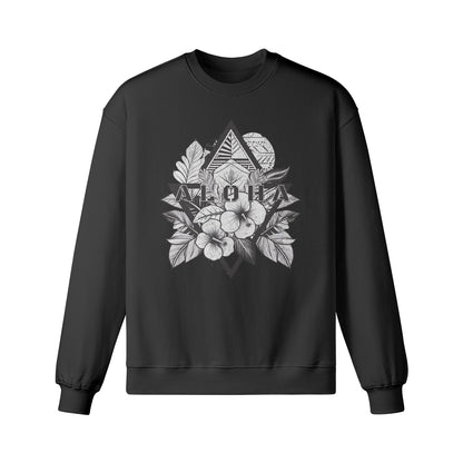 Heavy Oversized Sweatshirt mit Aloha print-ASIA-Shirts