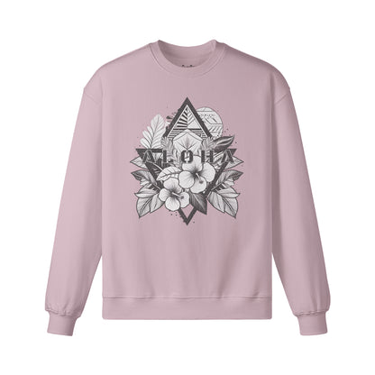 Heavy Oversized Sweatshirt mit Aloha print-ASIA-Shirts
