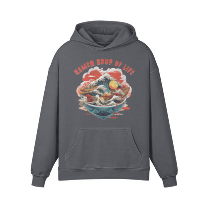 Retro Ramen Hoddie - Ramen Soup of Life Oversized Retro Hoodie, Vintage Ramen Hoodie-ASIA-Shirts