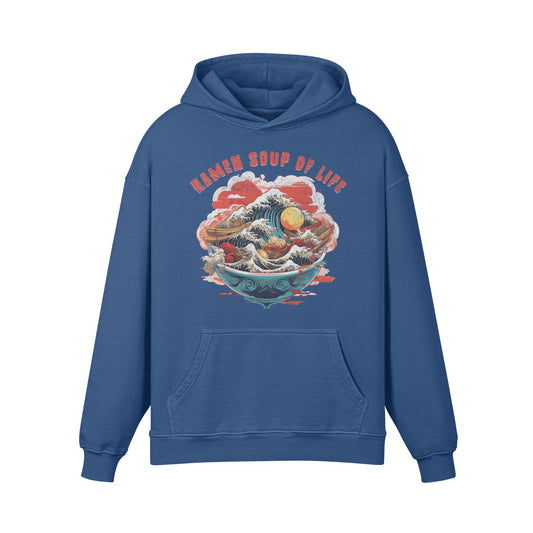 Retro Ramen Hoddie - Ramen Soup of Life Oversized Retro Hoodie, Vintage Ramen Hoodie-ASIA-Shirts ASIA-Shirts