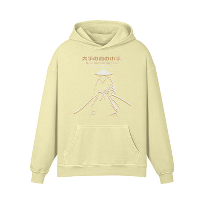 Premium Hoodie washed out look "Asia Spirit" print-ASIA-Shirts