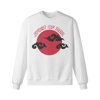 Heavy Oversized Sweatshirt mit Asia Spirit print-ASIA-Shirts