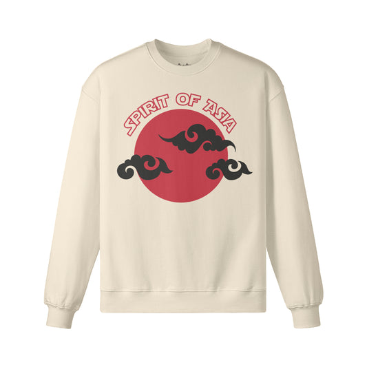 Heavy Oversized Sweatshirt mit Asia Spirit print-ASIA-Shirts ASIA-Shirts