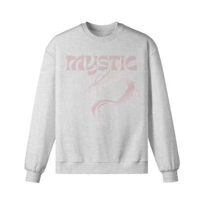 Heavy Oversized Sweatshirt mit Drachen Mystic print-ASIA-Shirts