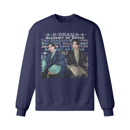 Heavy oversized Sweatshirt " Handgemahlt von LUKART" Alchemy of Souls-ASIA-Shirts