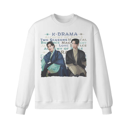 Heavy oversized Sweatshirt " Handgemahlt von LUKART" Alchemy of Souls-ASIA-Shirts