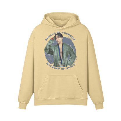 Premium Hoodie washed out look " Handgemahlt von LUKART" Alchemy of Souls-ASIA-Shirts
