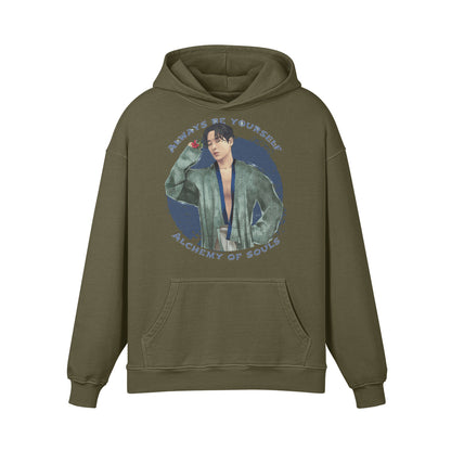 Premium Hoodie washed out look " Handgemahlt von LUKART" Alchemy of Souls-ASIA-Shirts