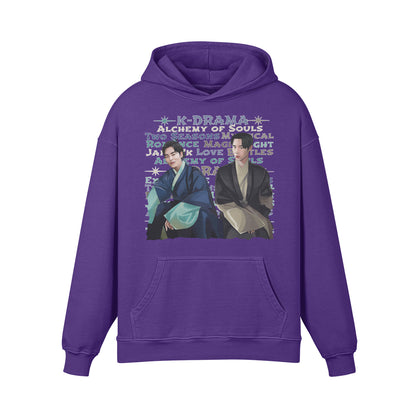 Premium Hoodie washed out look " Handgemahlt von LUKART" Alchemy of Souls-ASIA-Shirts