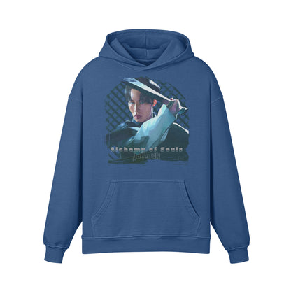 Premium Hoodie washed out look " Handgemahlt von LUKART" Alchemy of Souls-ASIA-Shirts